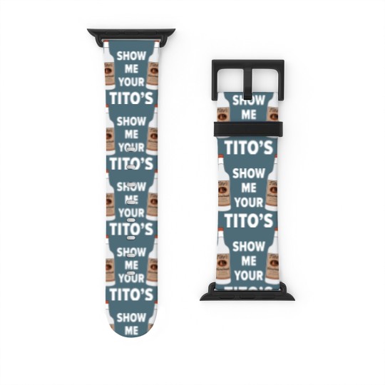 Discover TITOS Vodka Watch Bands For Apple Watch - Tito Vodka Handmade Unisex