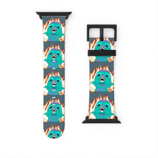 Discover Bibble Meme Illustrated Active Watch Bands For Apple Watch