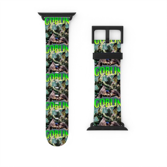 Discover THE GREEN GOBLIN Vintage Watch Bands For Apple Watch, The Green Goblin Homage Watch Bands For Apple Watch