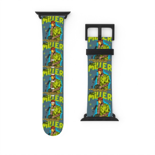 Discover macmiller Unisex Watch Bands For Apple Watch macmiller Merch, Swimming macmiller