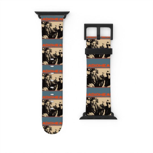 Discover Radiohead Cotton New Vintage Band Watch Bands For Apple Watch