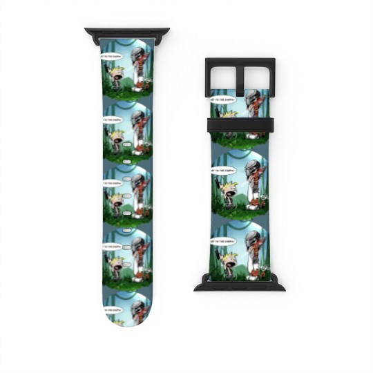 Discover the calvin and hobbes bill watterson Classic Watch Bands For Apple Watch
