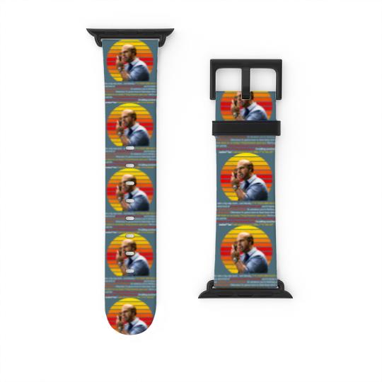 Discover Tom Cruise as Les Grossman from Tropic Thunder - Curse filled Rant Watch Bands For Apple Watch