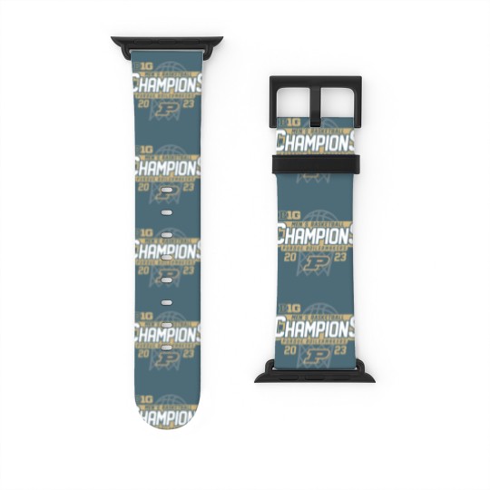 Discover purdue boilermakers big ten champs mens basketball 2023 t Watch Bands For Apple Watch