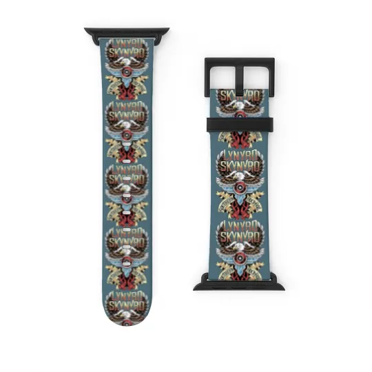 Discover Lynyrd Skynyrd Music Watch Bands For Apple Watch, Rock Band Music Watch Bands For Apple Watch