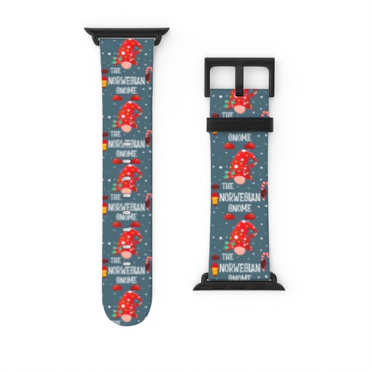Discover The Norwegian Gnome Matching Family Christmas Gnom Watch Bands For Apple Watch