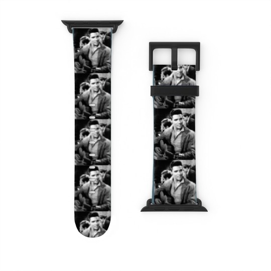 Discover Elvis Presley King of Rock and Roll Vintage Watch Bands For Apple Watch