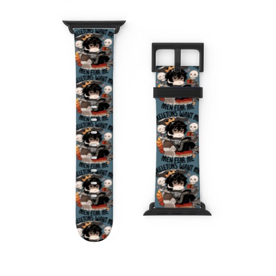 Discover Percy Jackson - Nico Di Angelo Skeleton sticker Watch Bands For Apple Watch
