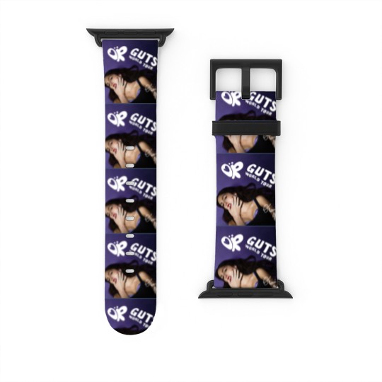 Discover Olivia Rodrigo GUTS World Tour 2024 Watch Bands For Apple Watch Olivia Rodrigo Retro Watch Bands For Apple Watch Gift Fans, Olivia Rodrigo GUTS Album Watch Bands For Apple Watch