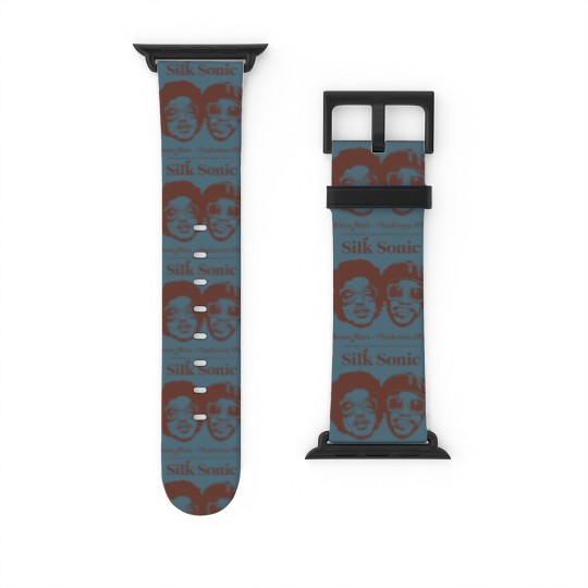 Discover Vintage Bruno Mars planet 2023 Unisex Watch Bands For Apple Watch