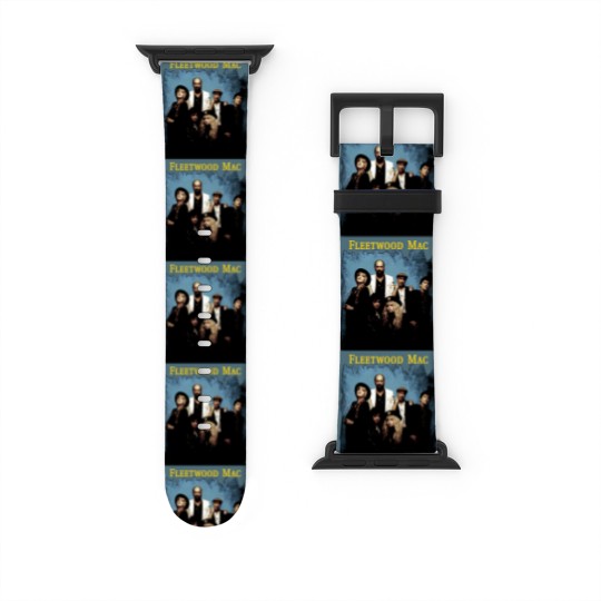 Discover 1990 Fleetwood Mac Behind The Mask Tour Watch Bands For Apple Watch, 90s Retro Vintage Watch Bands For Apple Watch