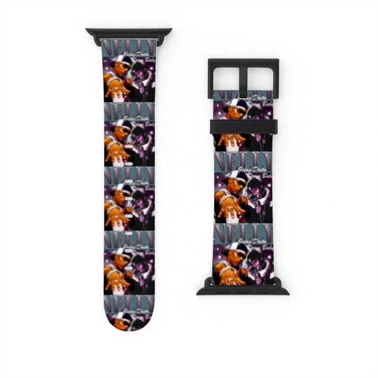 Discover Nelly Rap Watch Bands For Apple Watch, Nelly Country Grammar Album Vintage 90s Y2K