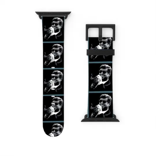 Discover John F. Kennedy Cigar & Sunglasses Watch Bands For Apple Watch