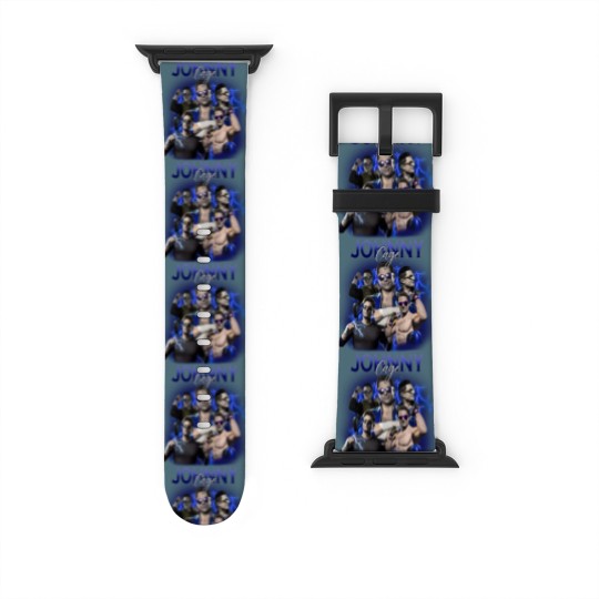 Discover Johnny Cage Mortal Kombat 1 90s Watch Bands For Apple Watch, Bootleg Movie Fighting Games Vintage Y2K Watch Bands For Apple Watch