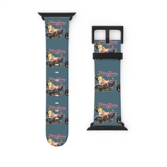 Discover 1993 Biker Betty Boop vintage motorcycle Watch Bands For Apple Watch Watch Bands For Apple Watch