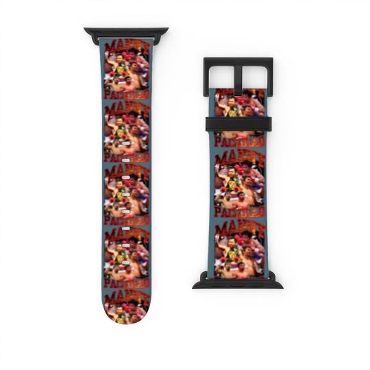 Discover Manny PacMan Pacquiao Streetwear  Snow Wash Watch Bands For Apple Watch