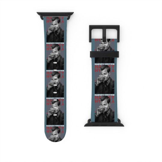 Discover Harvey Specter Vintage Graphic Watch Bands For Apple Watch, Suits Movie TV Watch Bands For Apple Watch