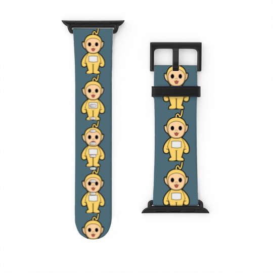 Discover Cute Teletubbies Laa Laa - Teletubbies - Watch Bands For Apple Watch