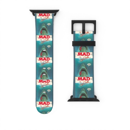 Discover Mad Magazine Jaws Cover Deep Sea Funny Super Cool Best Gift Top Watch Bands For Apple Watch Watch Bands For Apple Watch