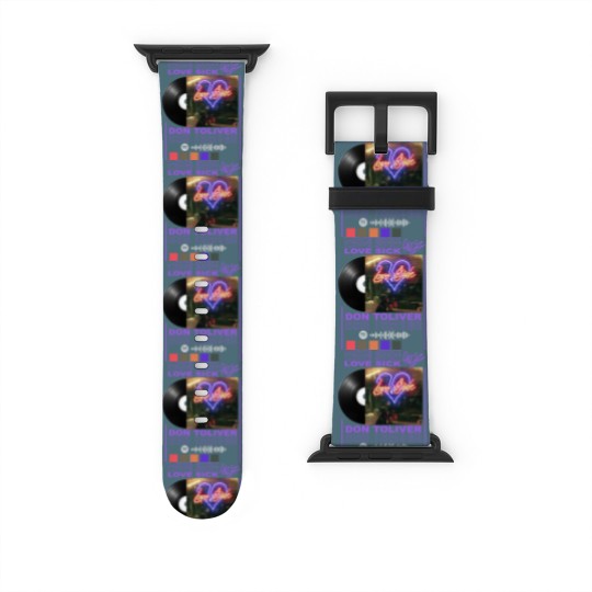 Discover Don Toliver Rap Watch Bands For Apple Watch, Love Sick Album 90s Y2K Merch Vintage Hiphop