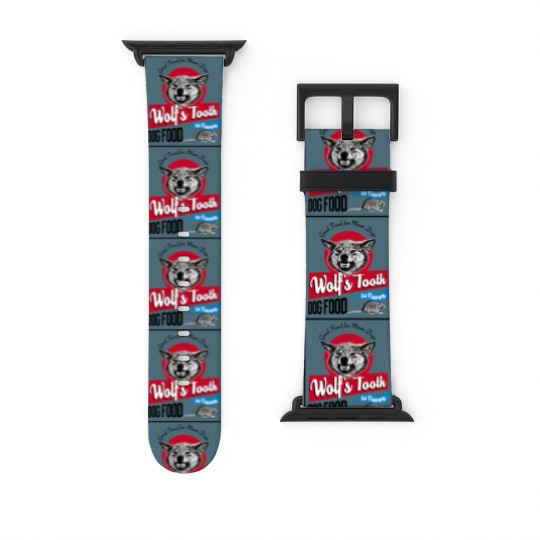 Discover Wolfs Tooth Mean Dog Food Once Upon A Time In Hollywood Men's Watch Bands For Apple Watch