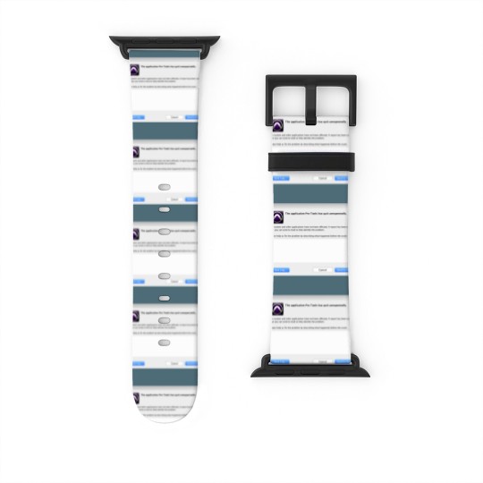 Discover Pro Tools has Quit Unexpectedly Merchandise Watch Bands For Apple Watch
