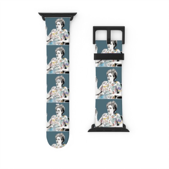 Discover MS RAFFERTY KATE MCKINNON - Graphite  Acrylic Drawing Watch Bands For Apple Watch