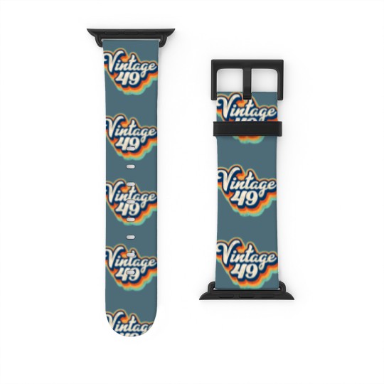 Discover Vintage 49 milestone design Watch Bands For Apple Watch