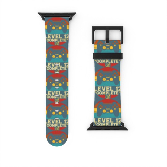 Discover 12Th Wedding Anniversary Level 12 Complete For Wif Watch Bands For Apple Watch