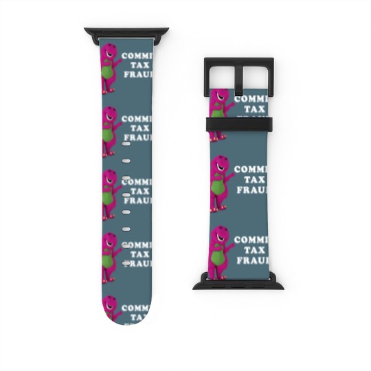 Discover Barney Commit Tax Fraud Customize Classic Watch Bands For Apple Watch