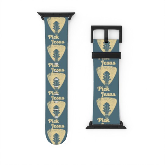 Discover Pick Jesus T -Music Pastor - Pastor Easter Watch Bands For Apple Watch