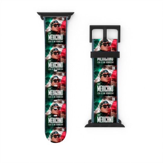 Discover playera lefty sm mexican soy mexicano esa es mi bandera t Watch Bands For Apple Watch