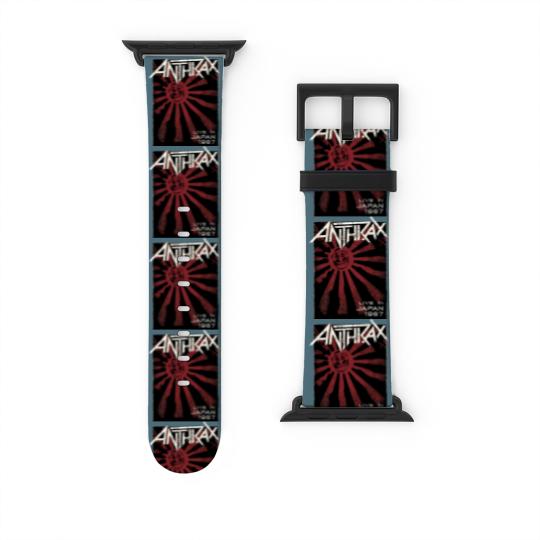 Discover Anthrax Unisex Watch Bands For Apple Watch: Live in Japan