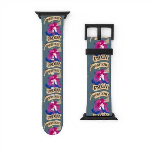 Discover Majestically Bisexual Unicorn - Bisexual Pride - Watch Bands For Apple Watch