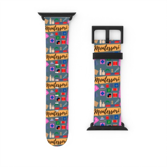 Discover Montessori materials gift for Montessori teacher or Montessori mom Watch Bands For Apple Watch