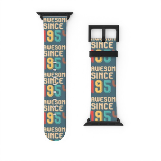 Discover Awesome Since 1954 - Awesome Since 1954 - Watch Bands For Apple Watch