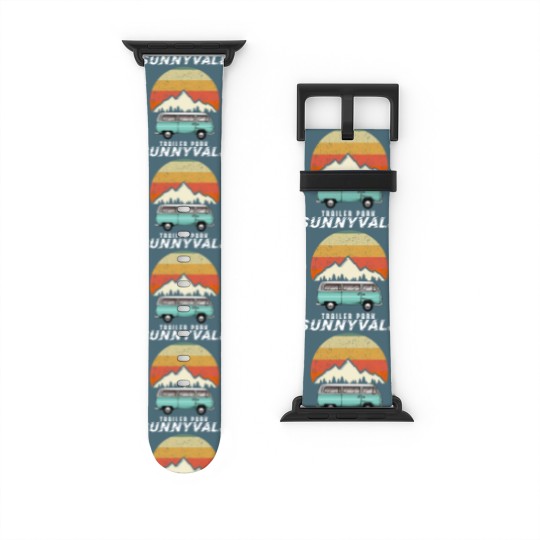 Discover Trailer Park SunnyVale Boys Vintage Gift Tri-blend Watch Bands For Apple Watch