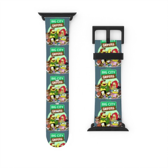 Discover Big City Greens Watch Bands For Apple Watch Big City Greens Family Watch Bands For Apple Watch Cricket Green Tilly Green Bill Green Watch Bands For Apple Watch