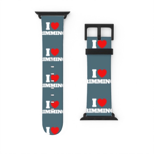 Discover I LOVE RIMMING Watch Bands For Apple Watch