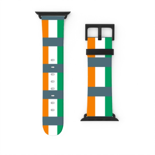 Discover Ivory Coast Flag Watch Bands For Apple Watch