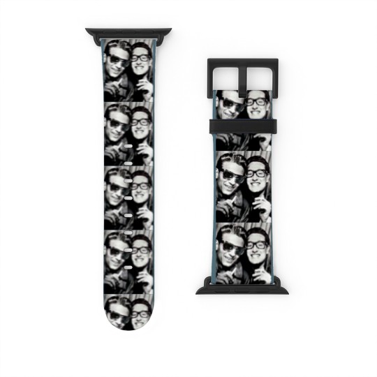 Discover Waylonn Jennings and Buddy Holly 1958 Watch Bands For Apple Watch