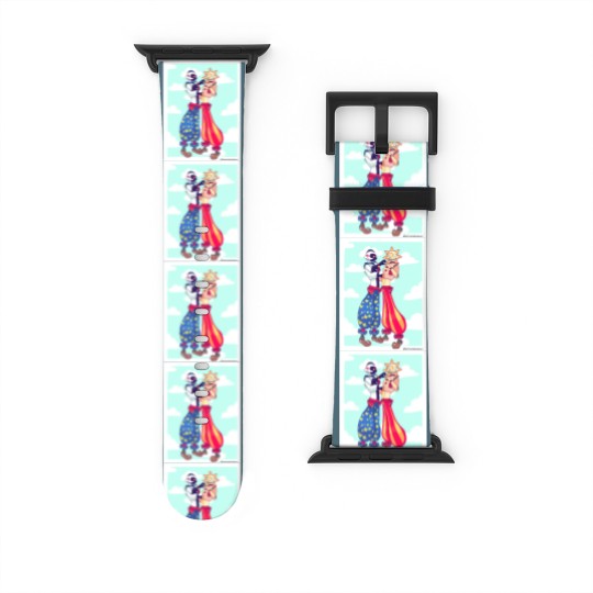 Discover Sun and Moon fnaf Long Watch Bands For Apple Watch