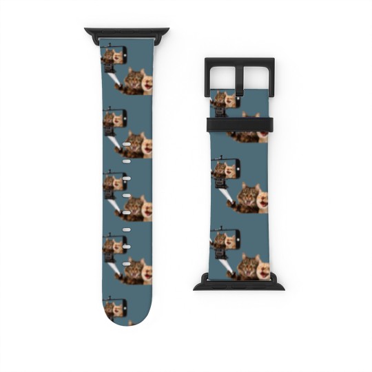 Discover CATS SELFIE PHOTO Watch Bands For Apple Watch