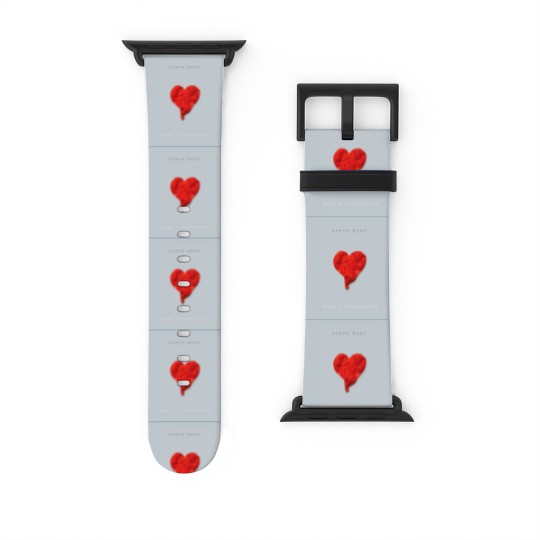 Discover Kanye West Watch Bands For Apple Watch - 808s & Heartbreak Unisex Watch Bands For Apple Watch