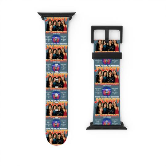 Discover Journey Freedom Tour 2023 50th Anniversary Signature Watch Bands For Apple Watch