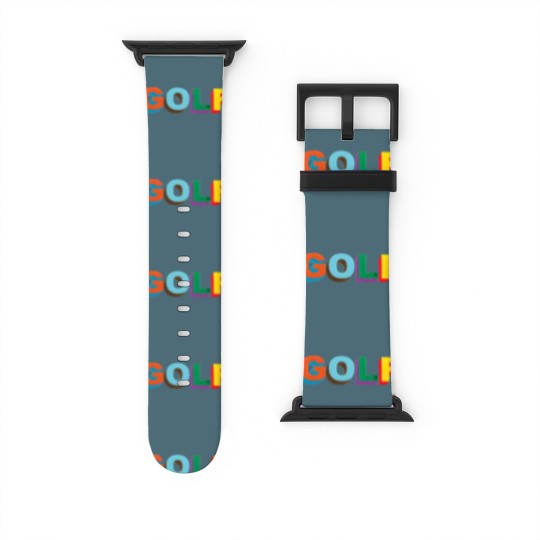 Discover Multi color 3D Golf Wang Watch Bands For Apple Watch