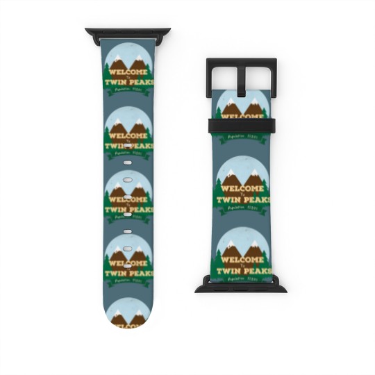 Discover Welcome To Twin Peaks Watch Bands For Apple Watch