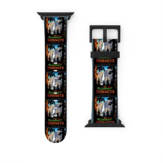 Discover Yosemite Watch Bands For Apple Watch Vintage National Park Watch Bands For Apple Watch