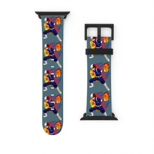 Discover Boku no hero academia - Shoto Todoroki - Shoto Todoroki - Watch Bands For Apple Watch