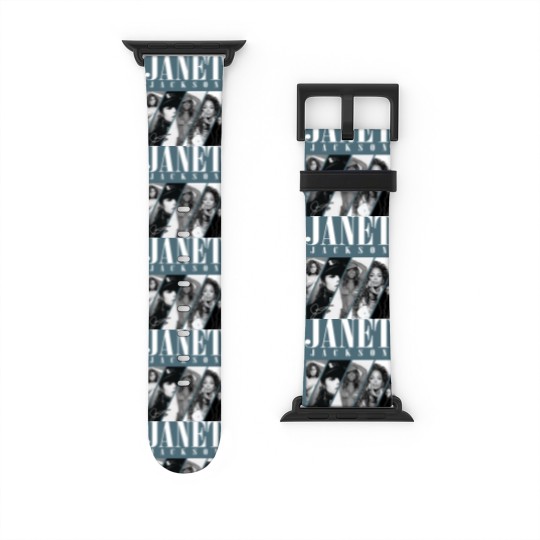Discover Janet Jackson Signature Watch Bands For Apple Watch, 90s Vintage Janet Jackson Watch Bands For Apple Watch